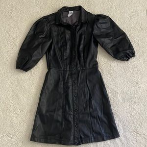 H&M Leather Dress
